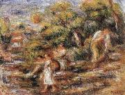 Pierre Renoir The Washerwomen oil painting on canvas